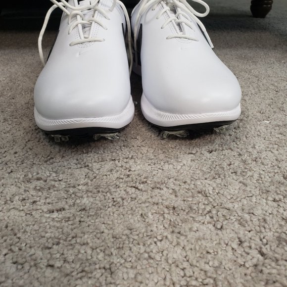 NWOT Nike Air Zoom Victory Tour 2 Mens Golf Shoe Sz 9 White/Black main image 9
